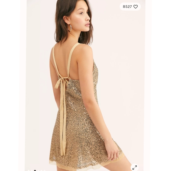 Free People Gold Rush Slip - Picture 6 of 13